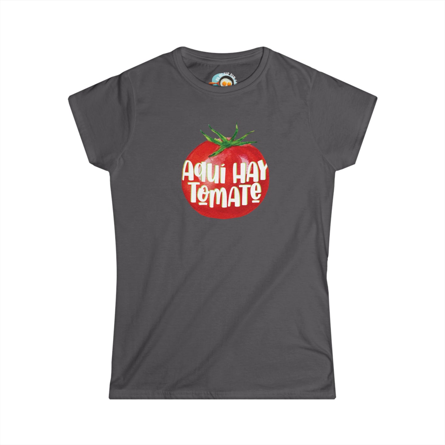 Aquí hay tomate - Camiseta de mujer - Women's Softstyle Tee