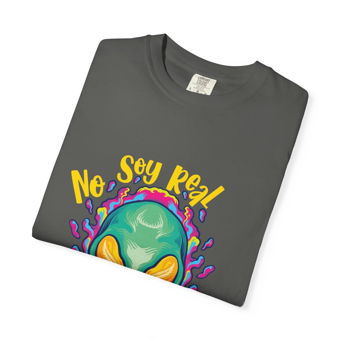 No Soy Real - Camiseta de algodon - Camiseta unisex de algodón pesado