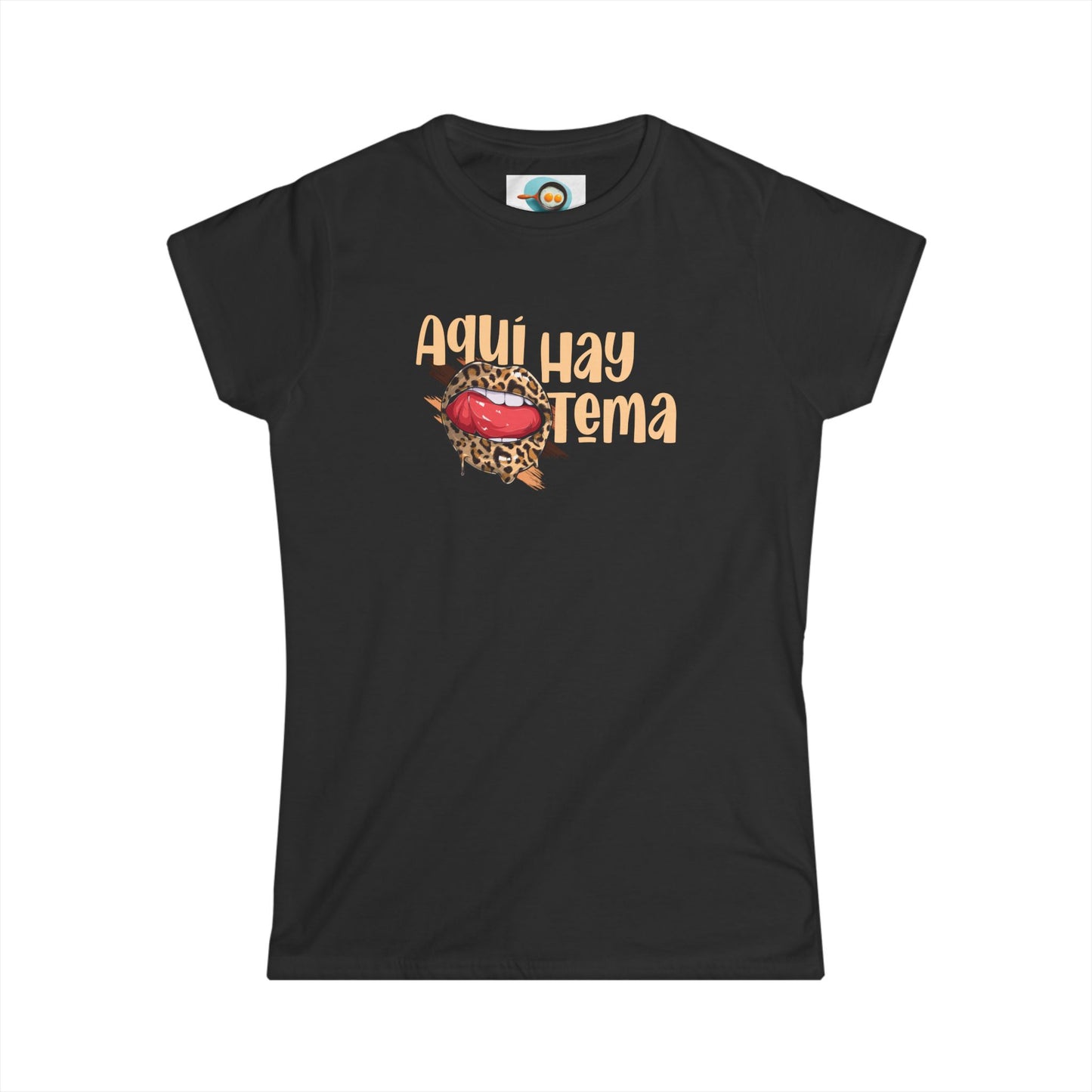 Aquí hay Tema - Camiseta de Mujer