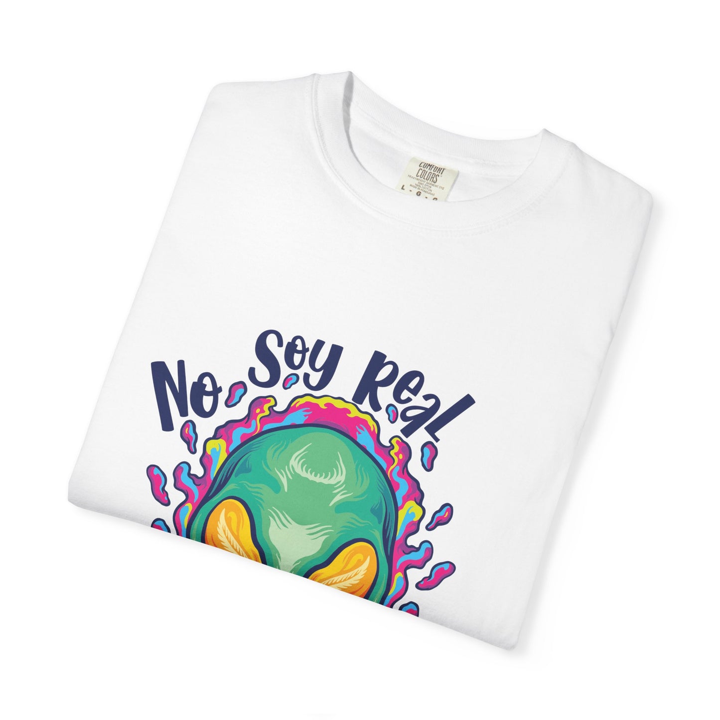 No Soy Real - Camiseta de algodon - Camiseta unisex de algodón pesado