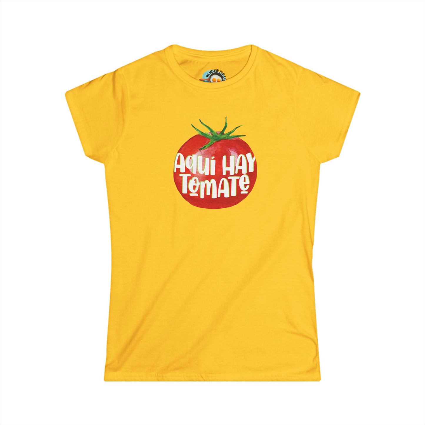 Aquí hay tomate - Camiseta de mujer - Women's Softstyle Tee