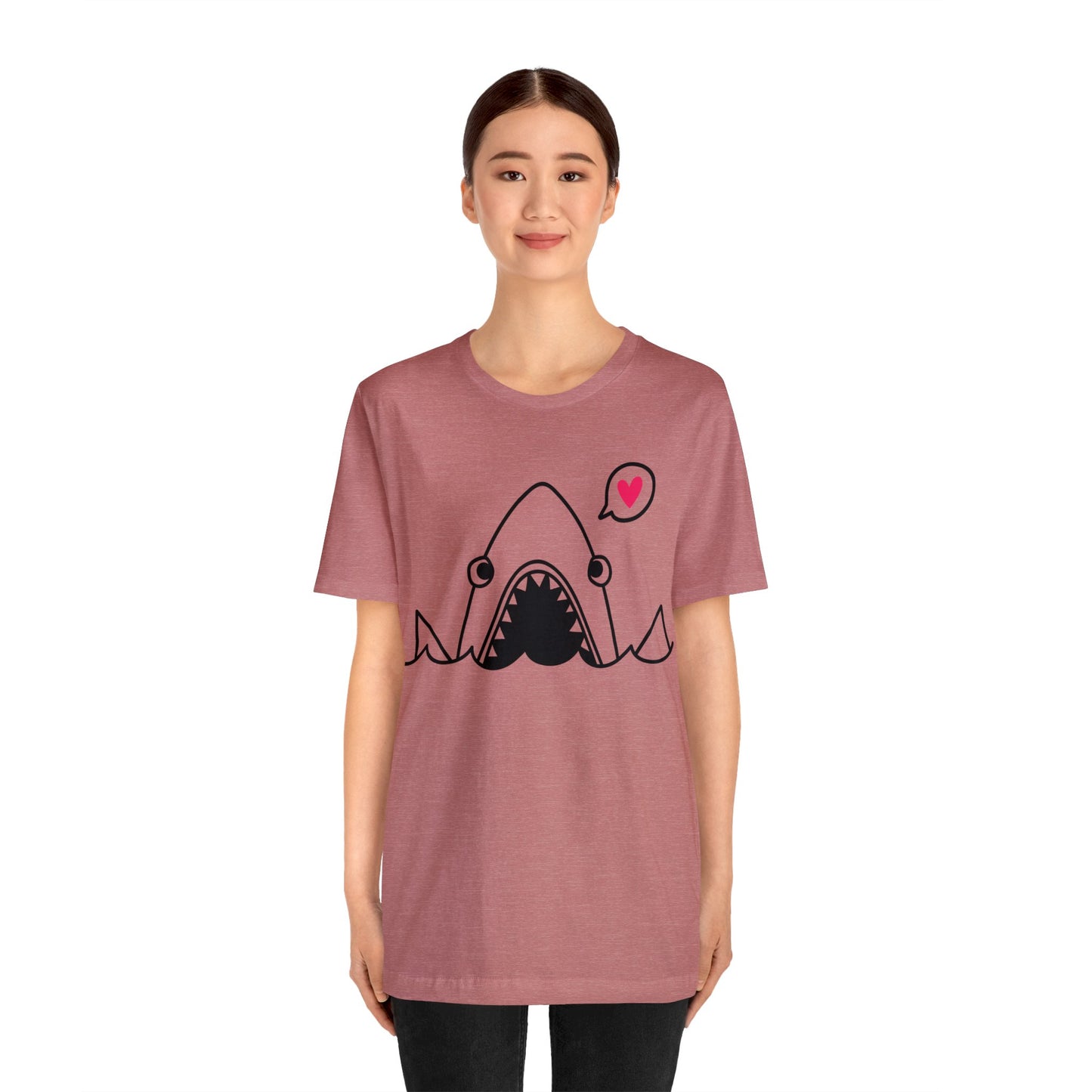 Love you Sharkie! - Unisex Jersey Short Sleeve Tee