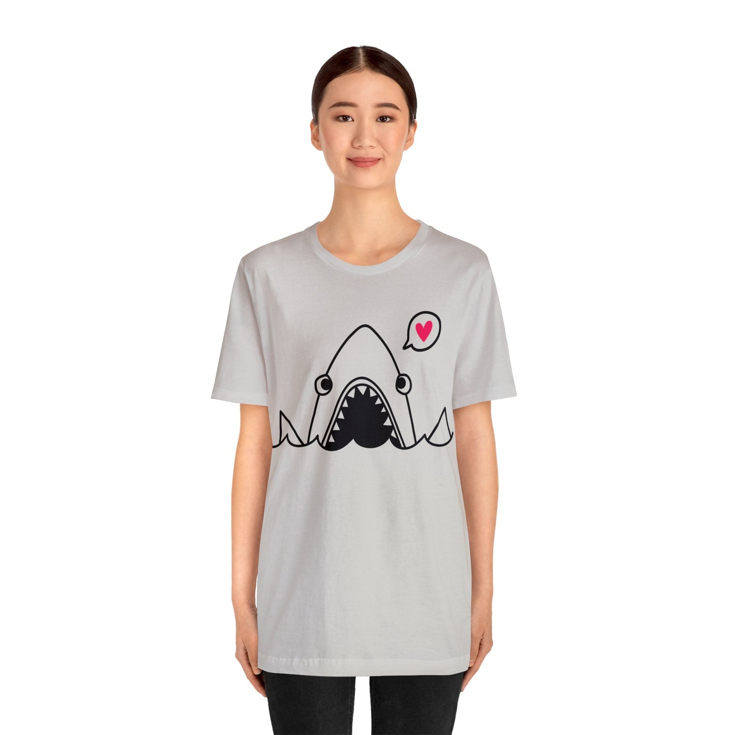 Love you Sharkie! - Unisex Jersey Short Sleeve Tee