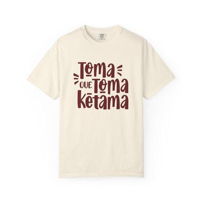 Toma que toma ketama - Camiseta de algodón - Camiseta de algodón pesado unisex