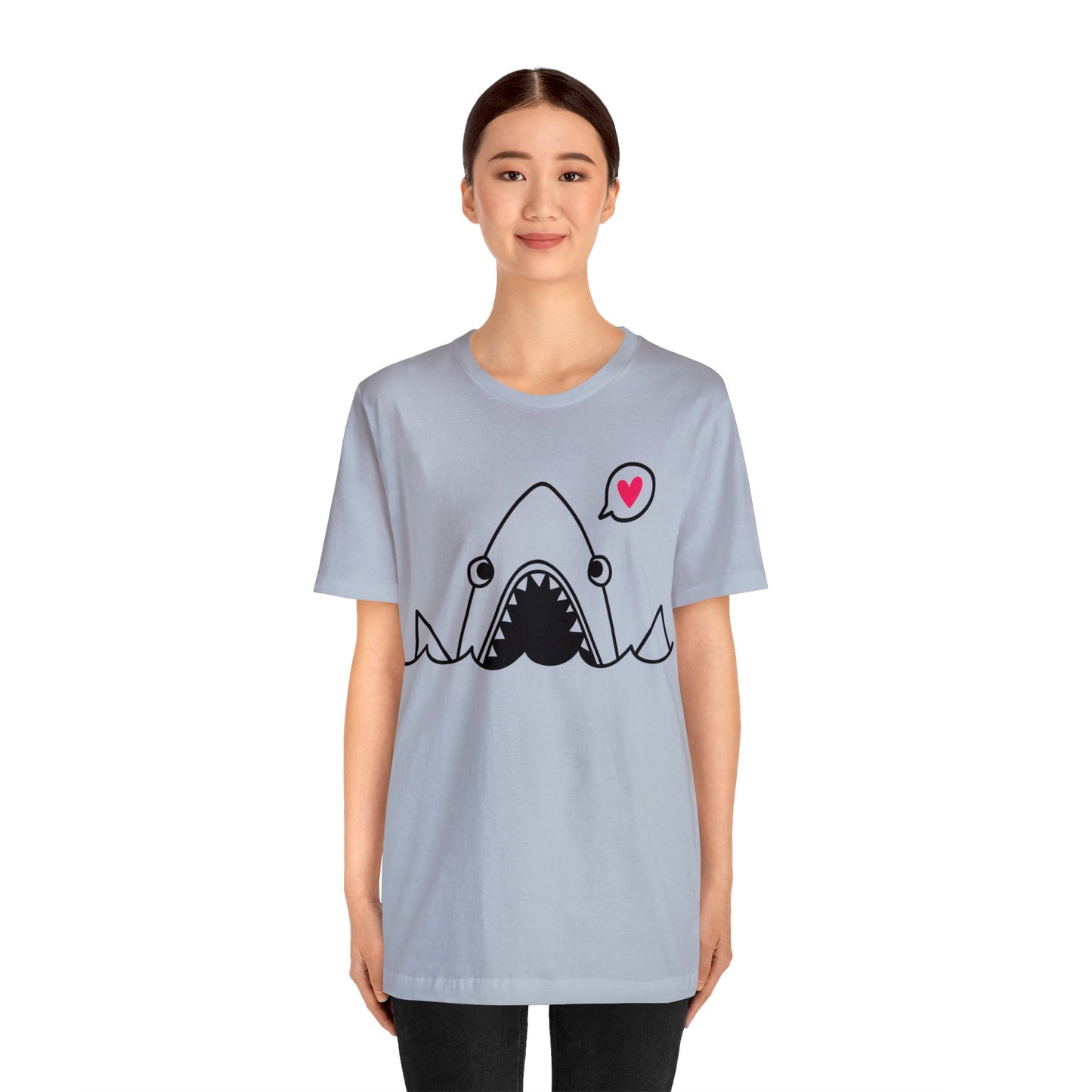 Love you Sharkie! - Unisex Jersey Short Sleeve Tee