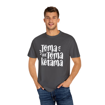 Toma que toma ketama - Camiseta de algodón - Camiseta de algodón pesado unisex