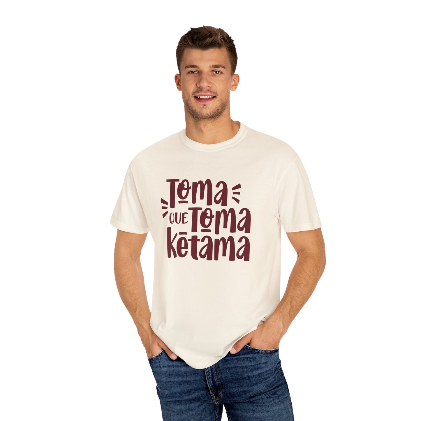 Toma que toma ketama - Camiseta de algodón - Camiseta de algodón pesado unisex
