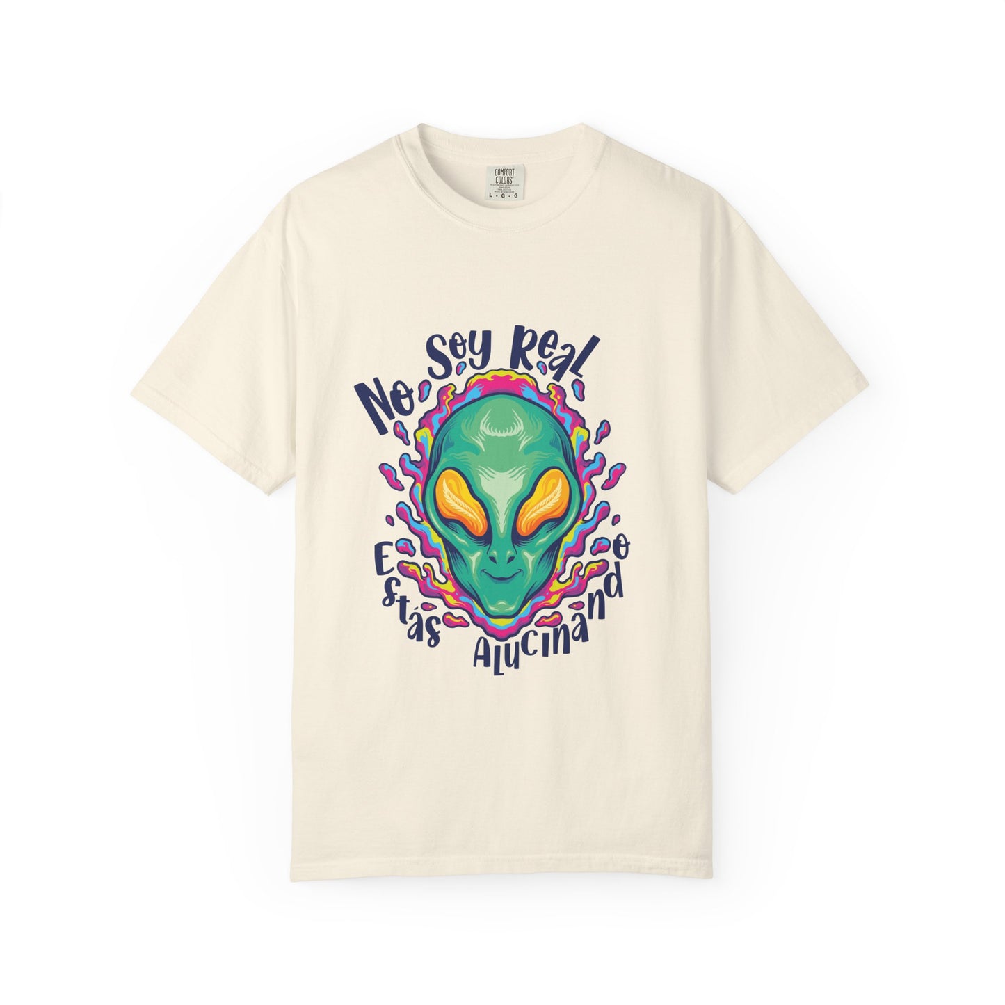 No Soy Real - Camiseta de algodon - Camiseta unisex de algodón pesado
