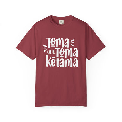 Toma que toma ketama - Camiseta de algodón - Camiseta de algodón pesado unisex