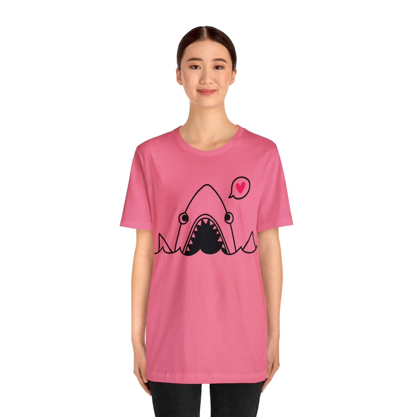 Love you Sharkie! - Unisex Jersey Short Sleeve Tee