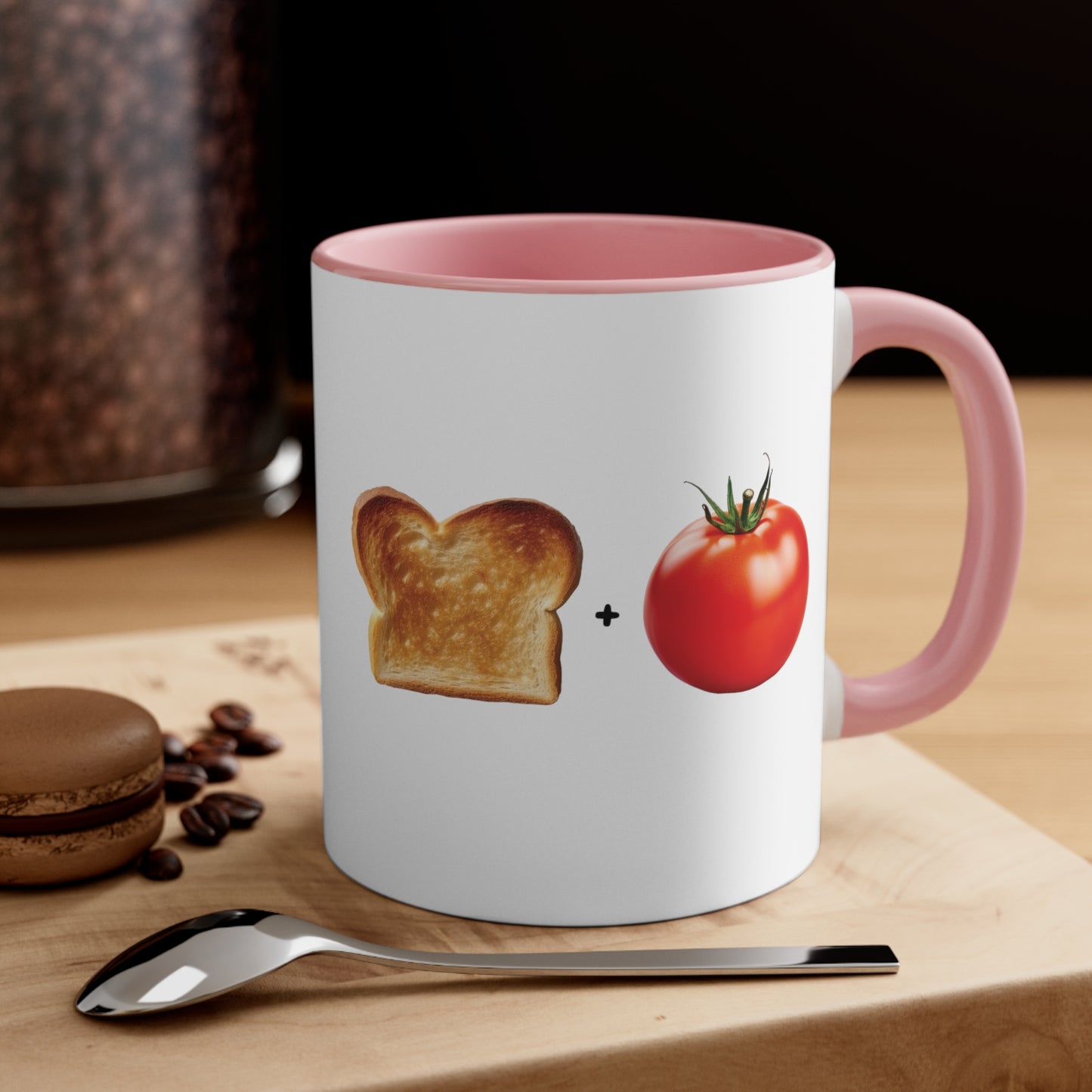 Pan con Tomate - Taza para cafe, te o chocolate / Accent Coffee Mug, 11oz