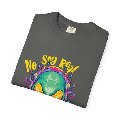 No Soy Real - Camiseta de algodon - Camiseta unisex de algodón pesado