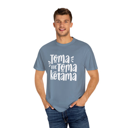 Toma que toma ketama - Camiseta de algodón - Camiseta de algodón pesado unisex