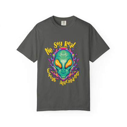 No Soy Real - Camiseta de algodon - Camiseta unisex de algodón pesado