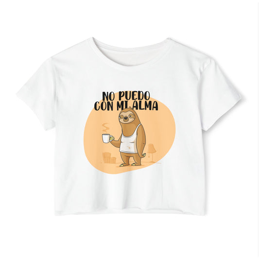 No puedo con mi alma - crop top