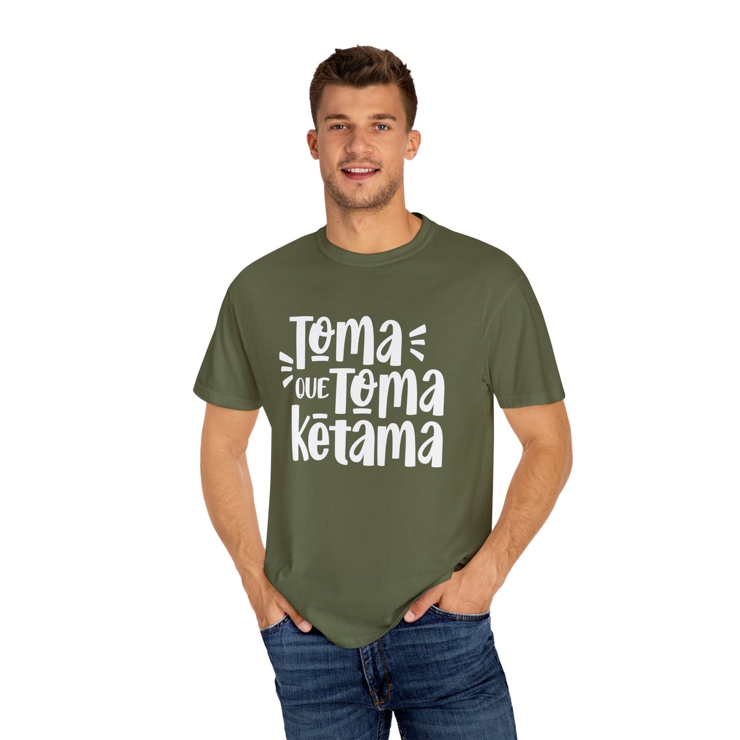 Toma que toma ketama - Camiseta de algodón - Camiseta de algodón pesado unisex