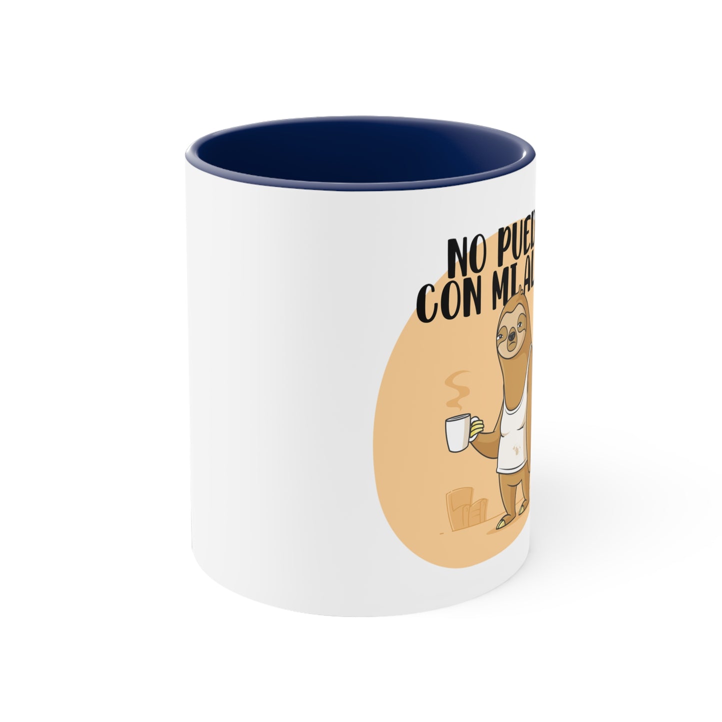 No Puedo con mi Alma - Taza para cafe, te o chocolate / Accent Coffee Mug, 11oz