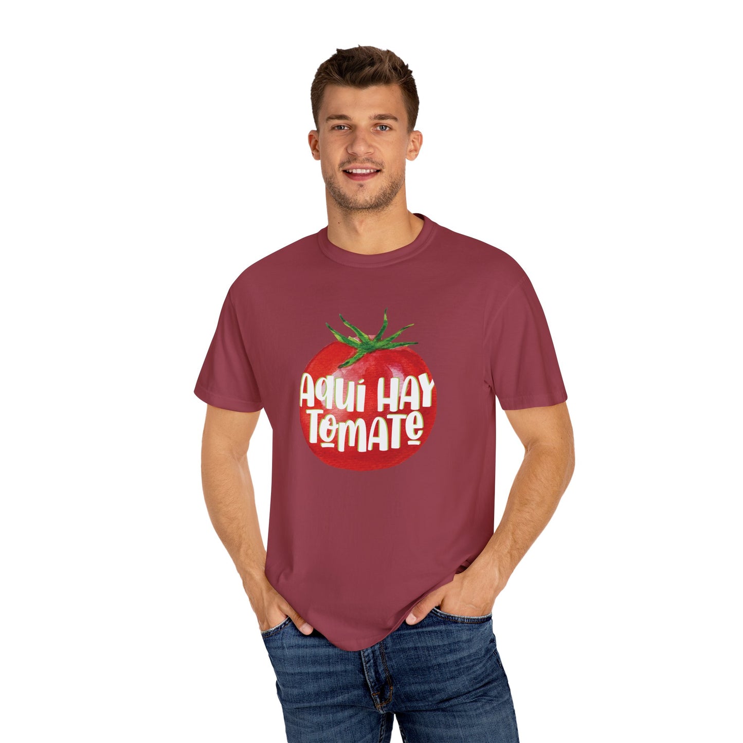 Aquí hay tomate - Camiseta Unisex