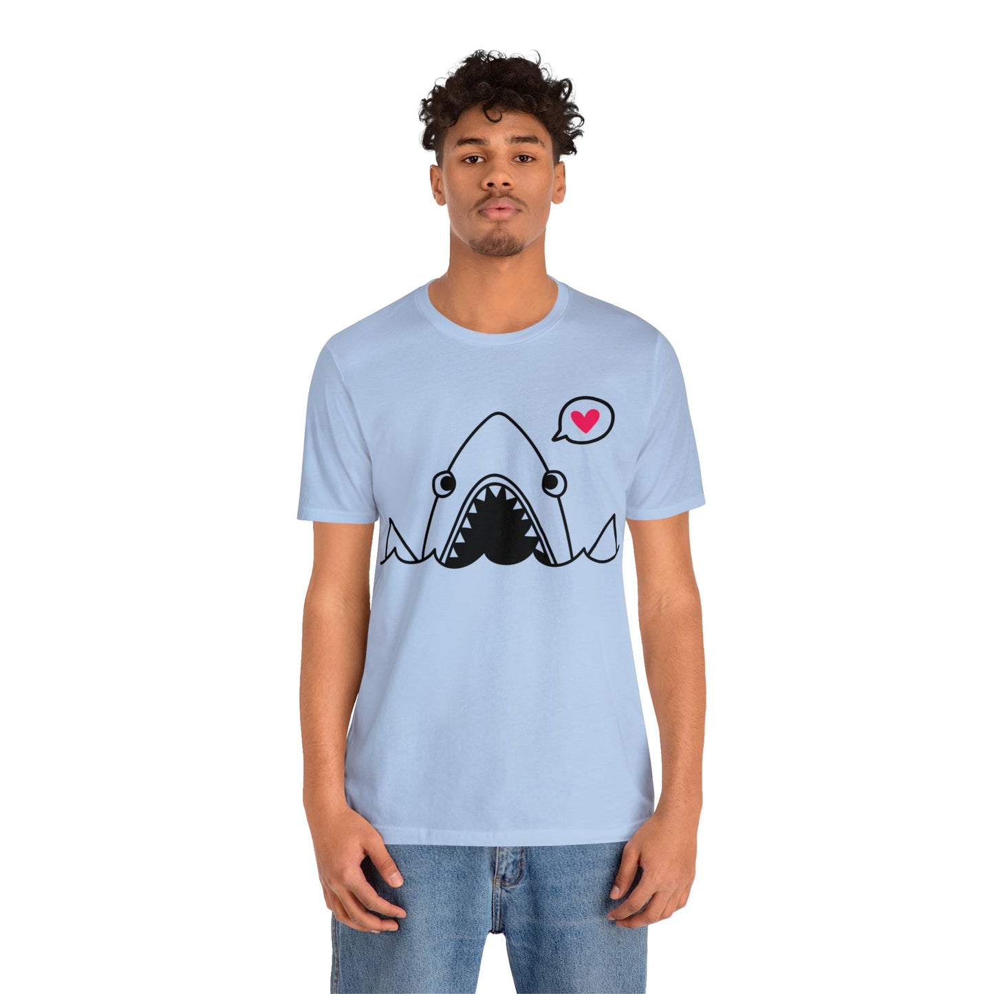 Love you Sharkie! - Unisex Jersey Short Sleeve Tee