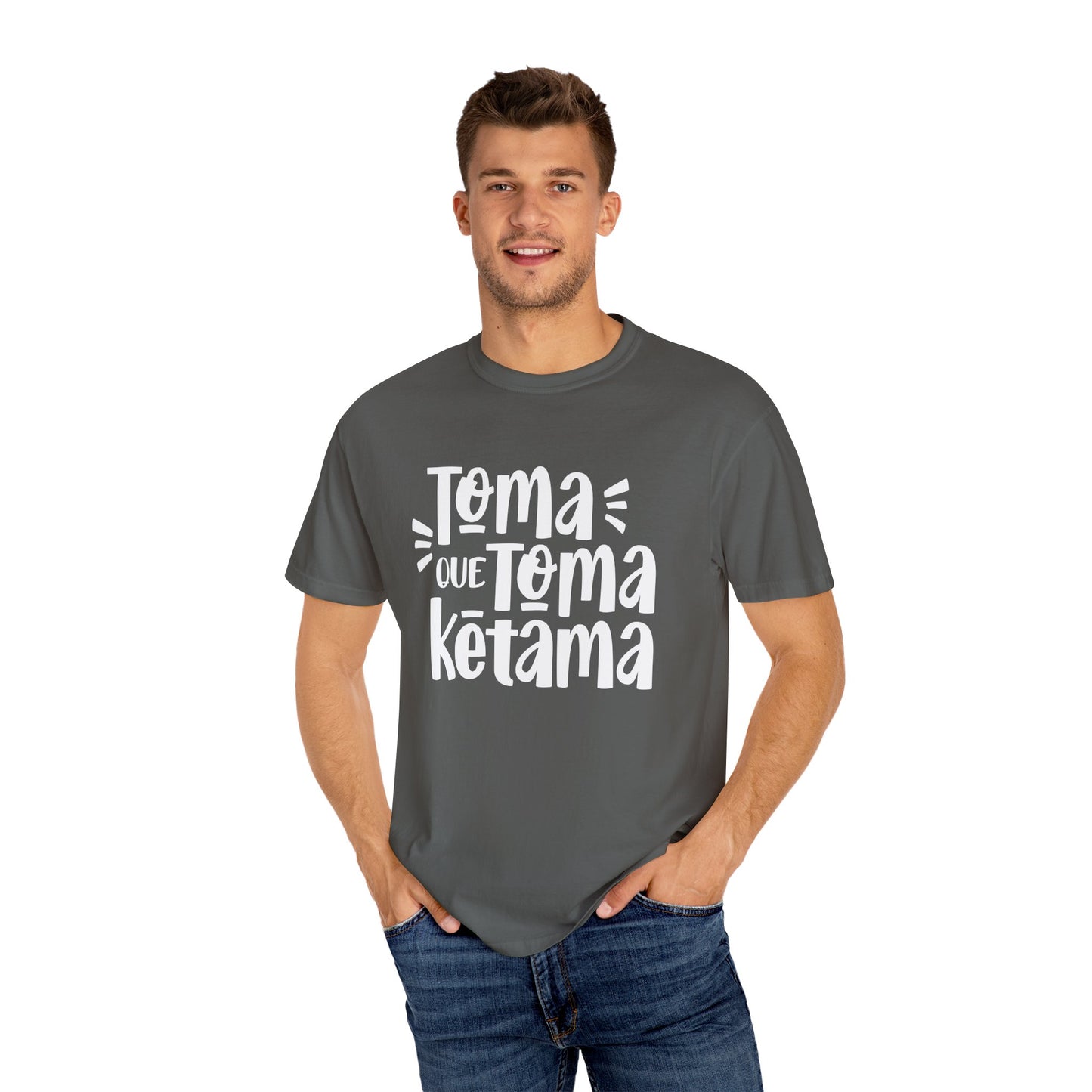 Toma que toma ketama - Camiseta de algodón - Camiseta de algodón pesado unisex