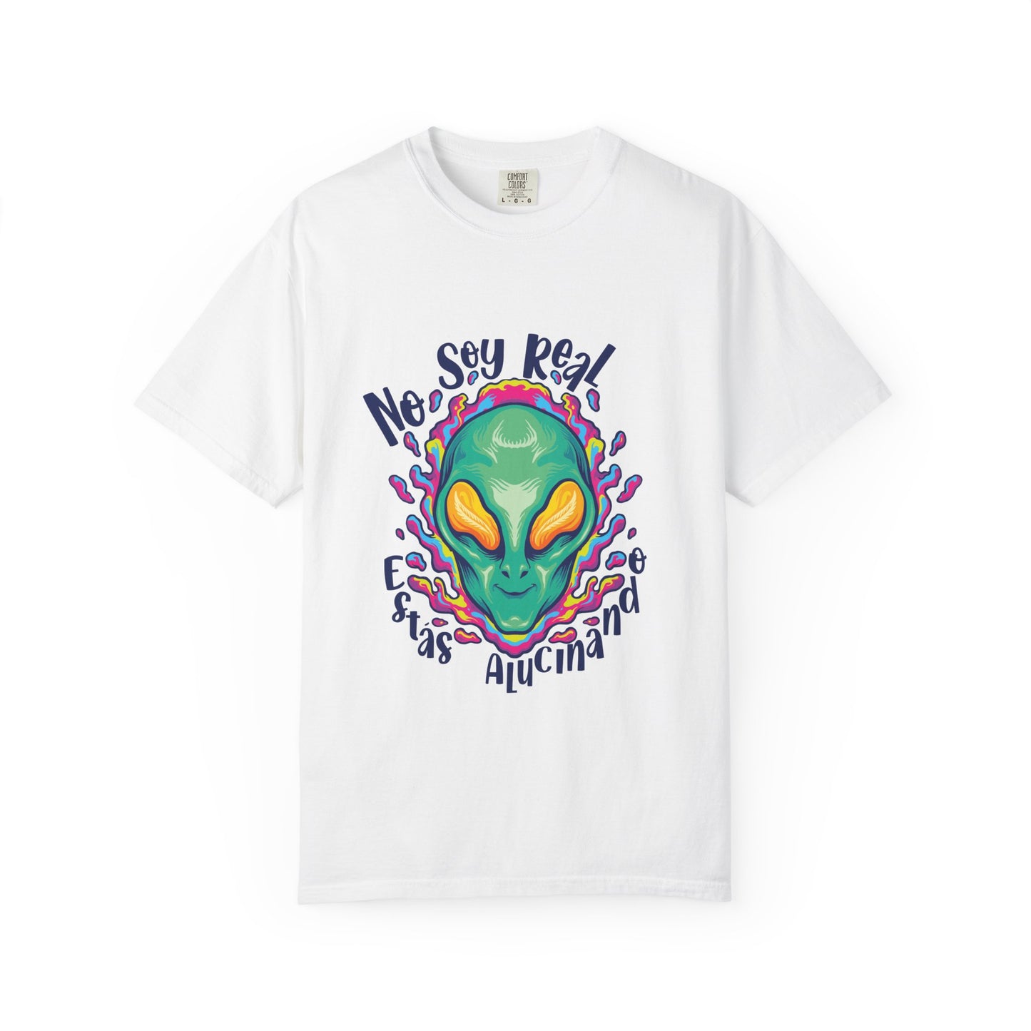 No Soy Real - Camiseta de algodon - Camiseta unisex de algodón pesado