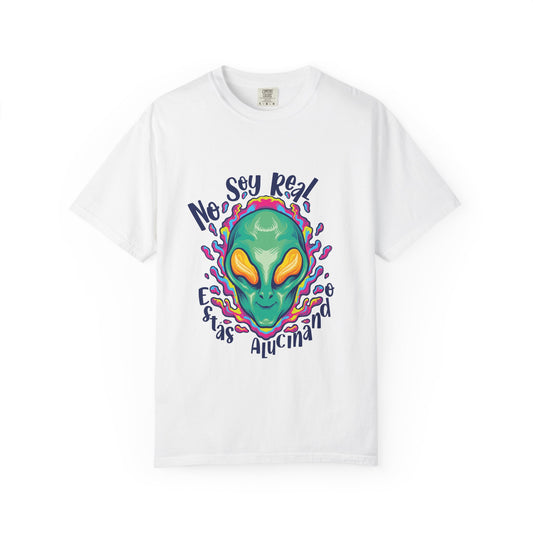 No Soy Real - Camiseta de algodon - Camiseta unisex de algodón pesado