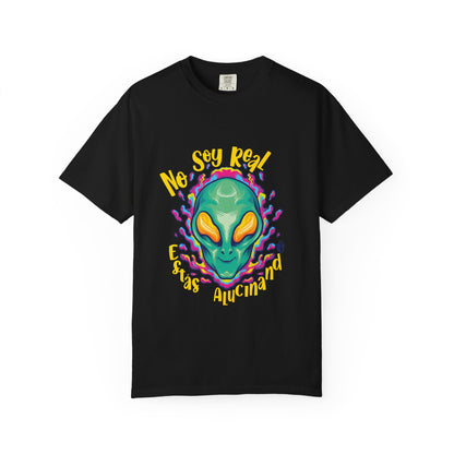 No Soy Real - Camiseta de algodon - Camiseta unisex de algodón pesado
