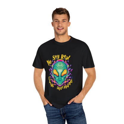 No Soy Real - Camiseta de algodon - Camiseta unisex de algodón pesado