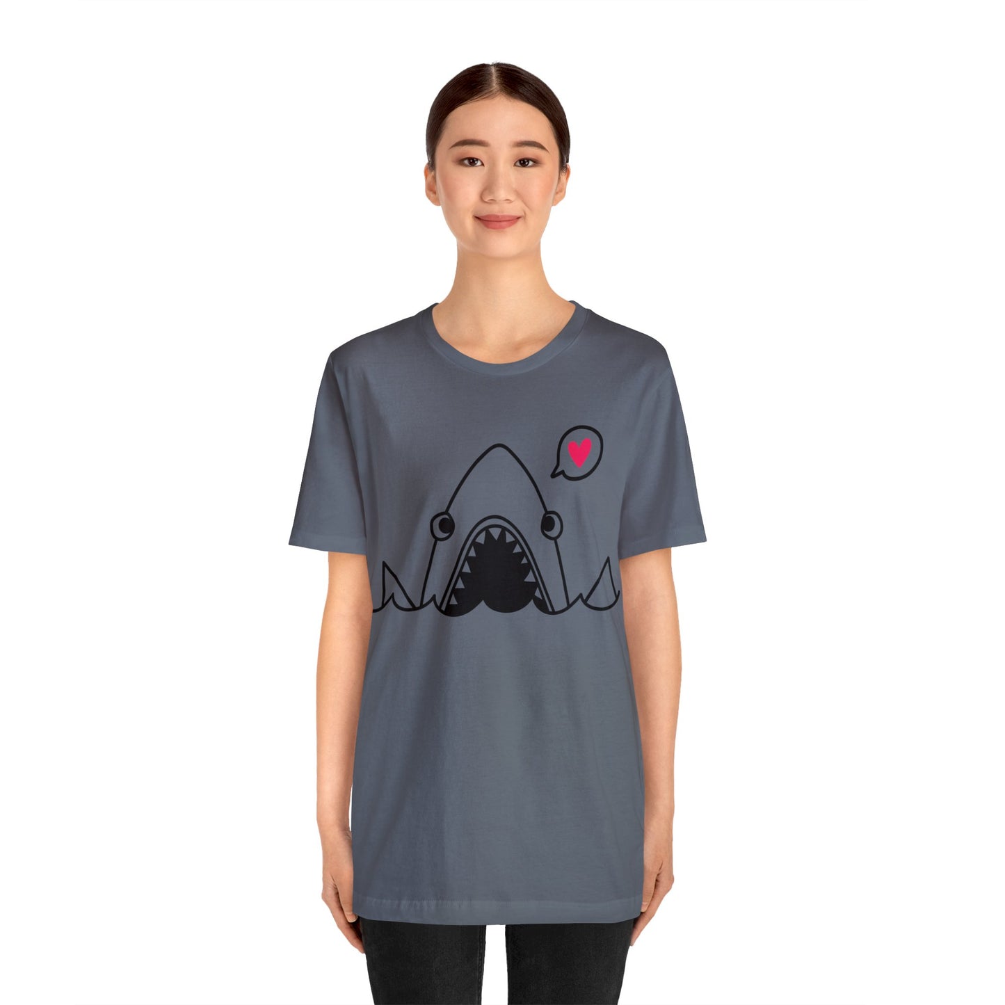 Love you Sharkie! - Unisex Jersey Short Sleeve Tee