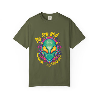 No Soy Real - Camiseta de algodon - Camiseta unisex de algodón pesado