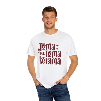 Toma que toma ketama - Camiseta de algodón - Camiseta de algodón pesado unisex