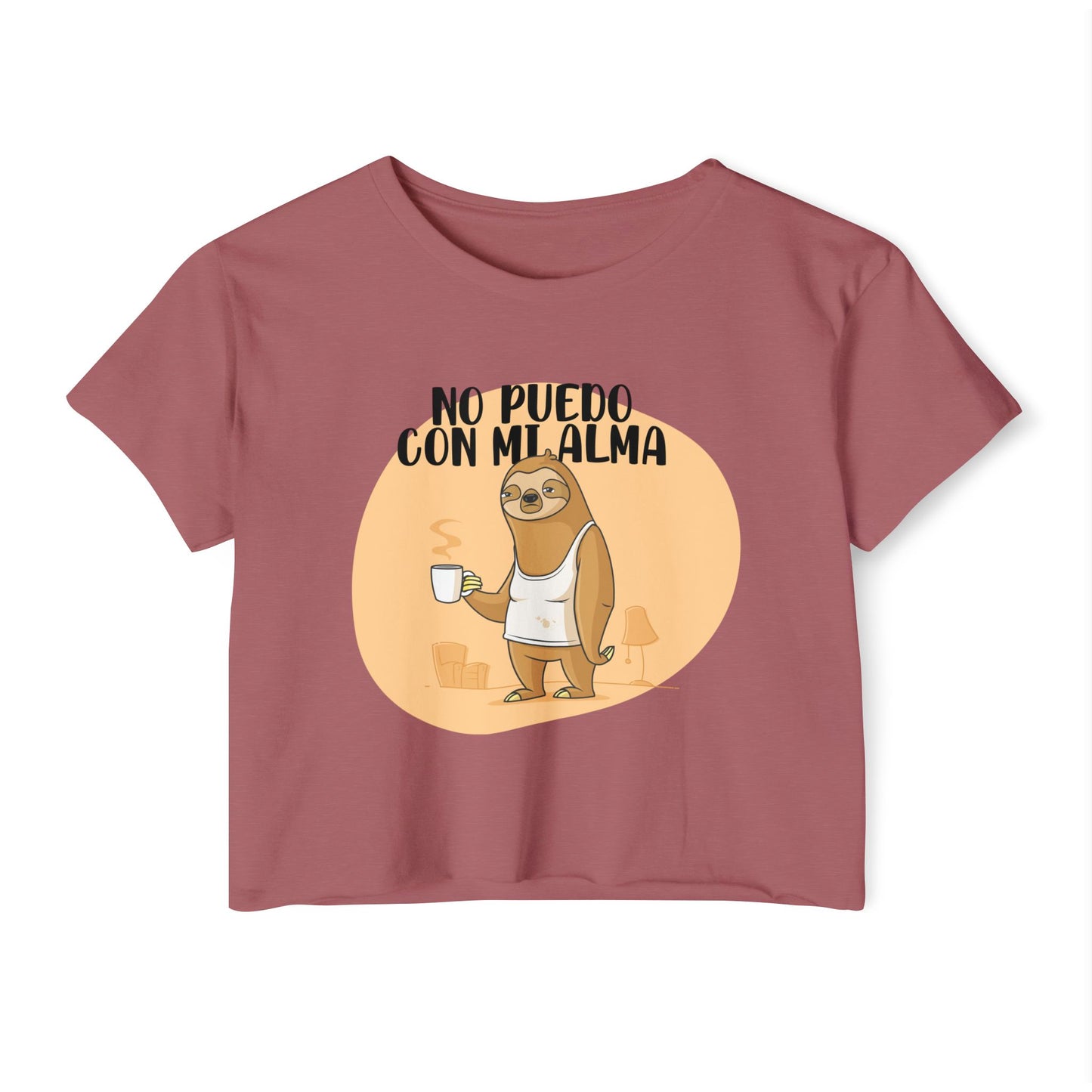 No puedo con mi alma - crop top