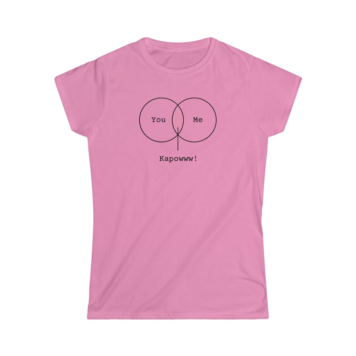 You + Me = Kapoow! - Women's Softstyle Tee