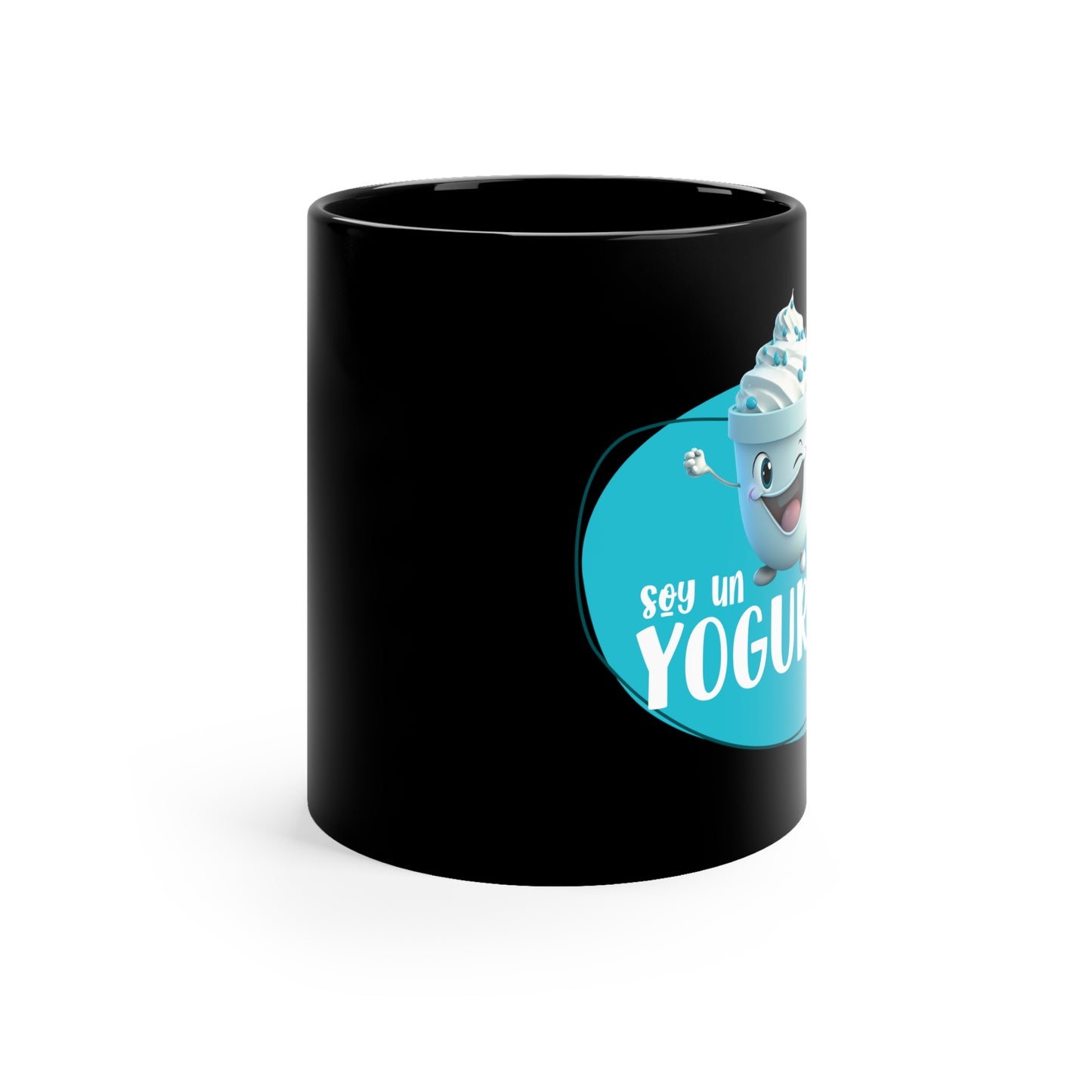 Soy un Yogurin - Taza super chula para cafe, te o chocolate / 11oz Black Mug