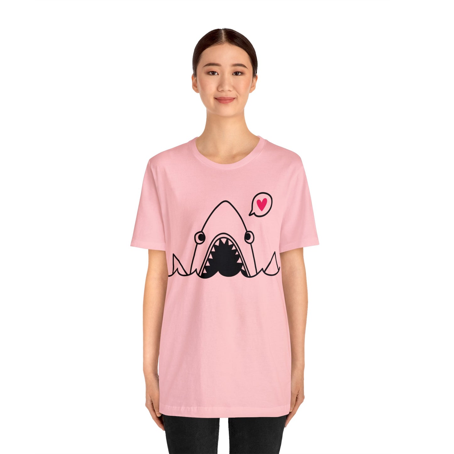 Love you Sharkie! - Unisex Jersey Short Sleeve Tee