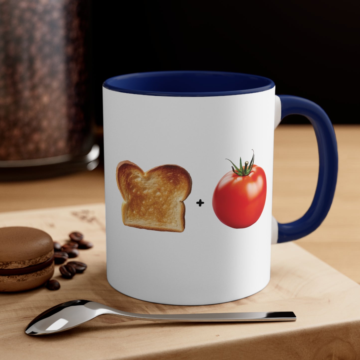 Pan con Tomate - Taza para cafe, te o chocolate / Accent Coffee Mug, 11oz