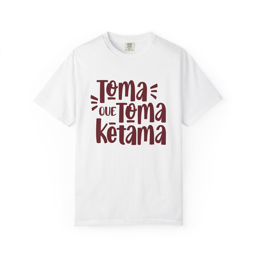 Toma que toma ketama - Camiseta de algodón - Camiseta de algodón pesado unisex