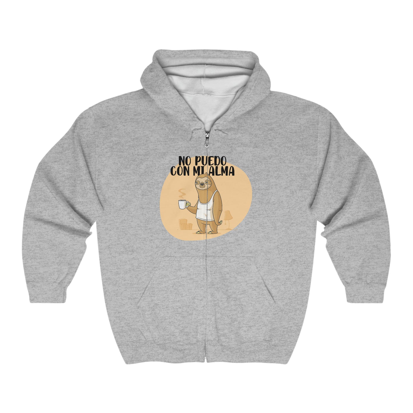 No Puedo con mi Alma - Jersey de cremallera / Full Zip Hooded Sweatshirt