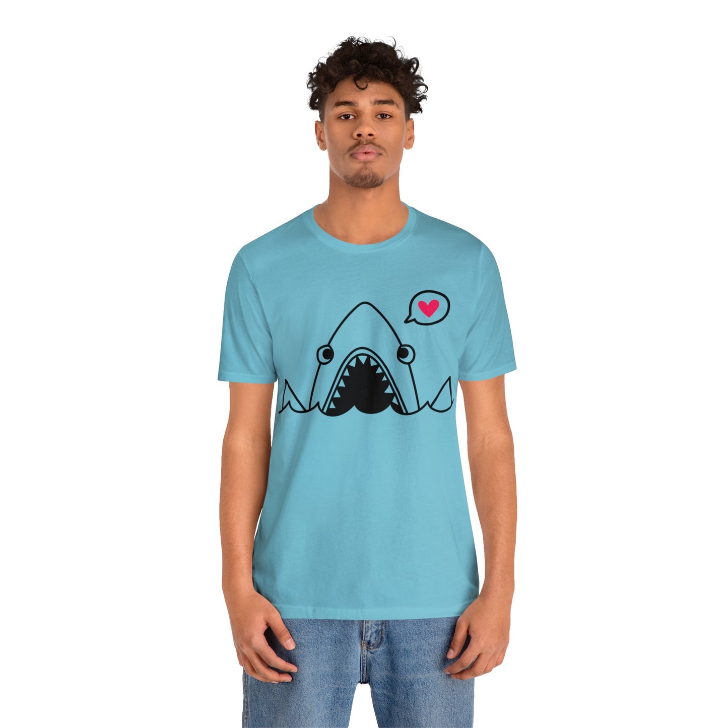 Love you Sharkie! - Unisex Jersey Short Sleeve Tee