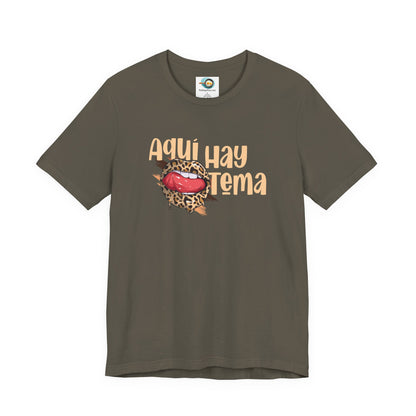Aquí hay Tema - Camiseta de Mujer