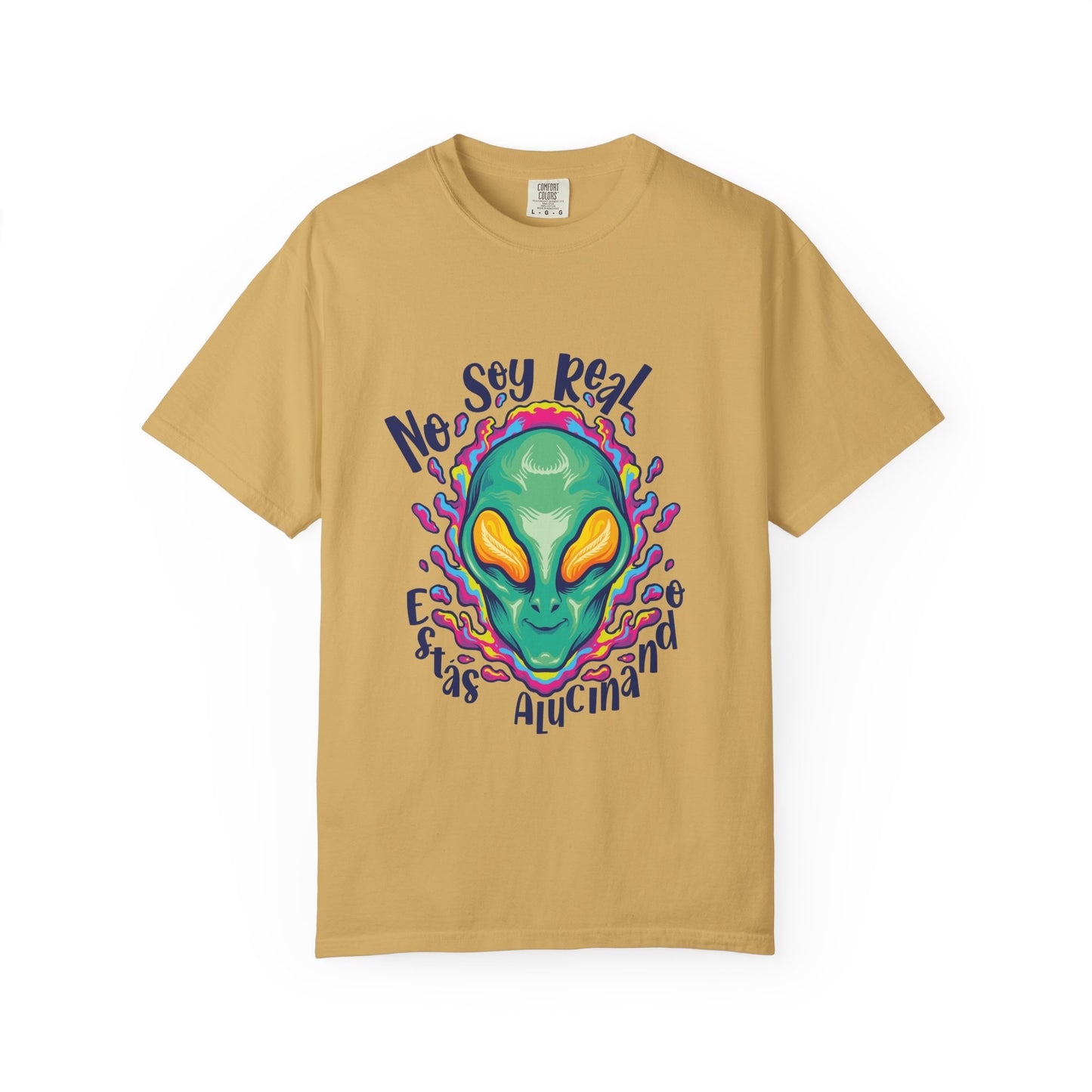 No Soy Real - Camiseta de algodon - Camiseta unisex de algodón pesado