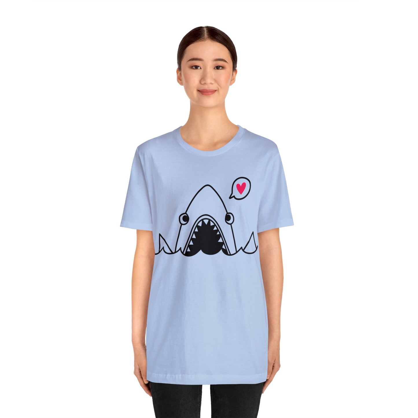 Love you Sharkie! - Unisex Jersey Short Sleeve Tee