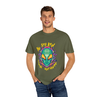 No Soy Real - Camiseta de algodon - Camiseta unisex de algodón pesado