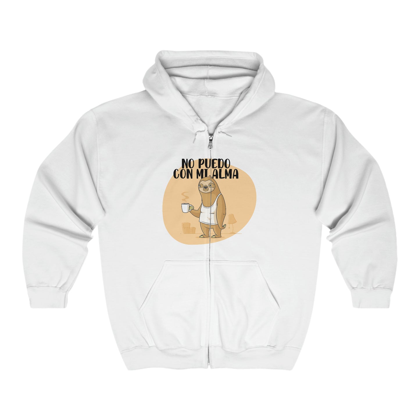 No Puedo con mi Alma - Jersey de cremallera / Full Zip Hooded Sweatshirt